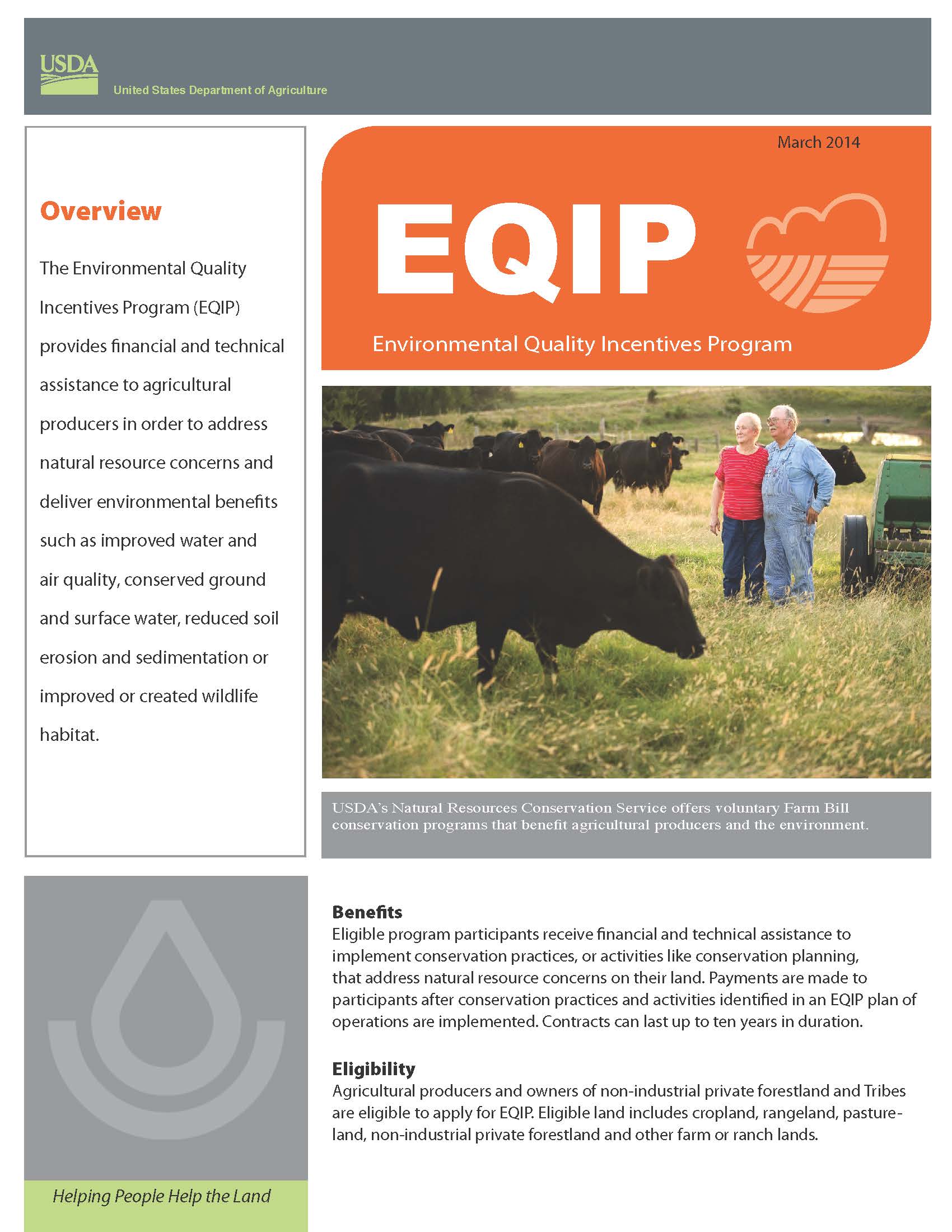  2014 Farm Bill-EQIP