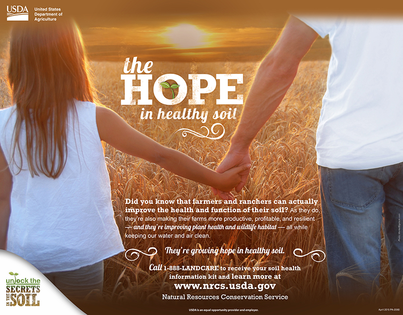 Hope in Healthy Soil poster