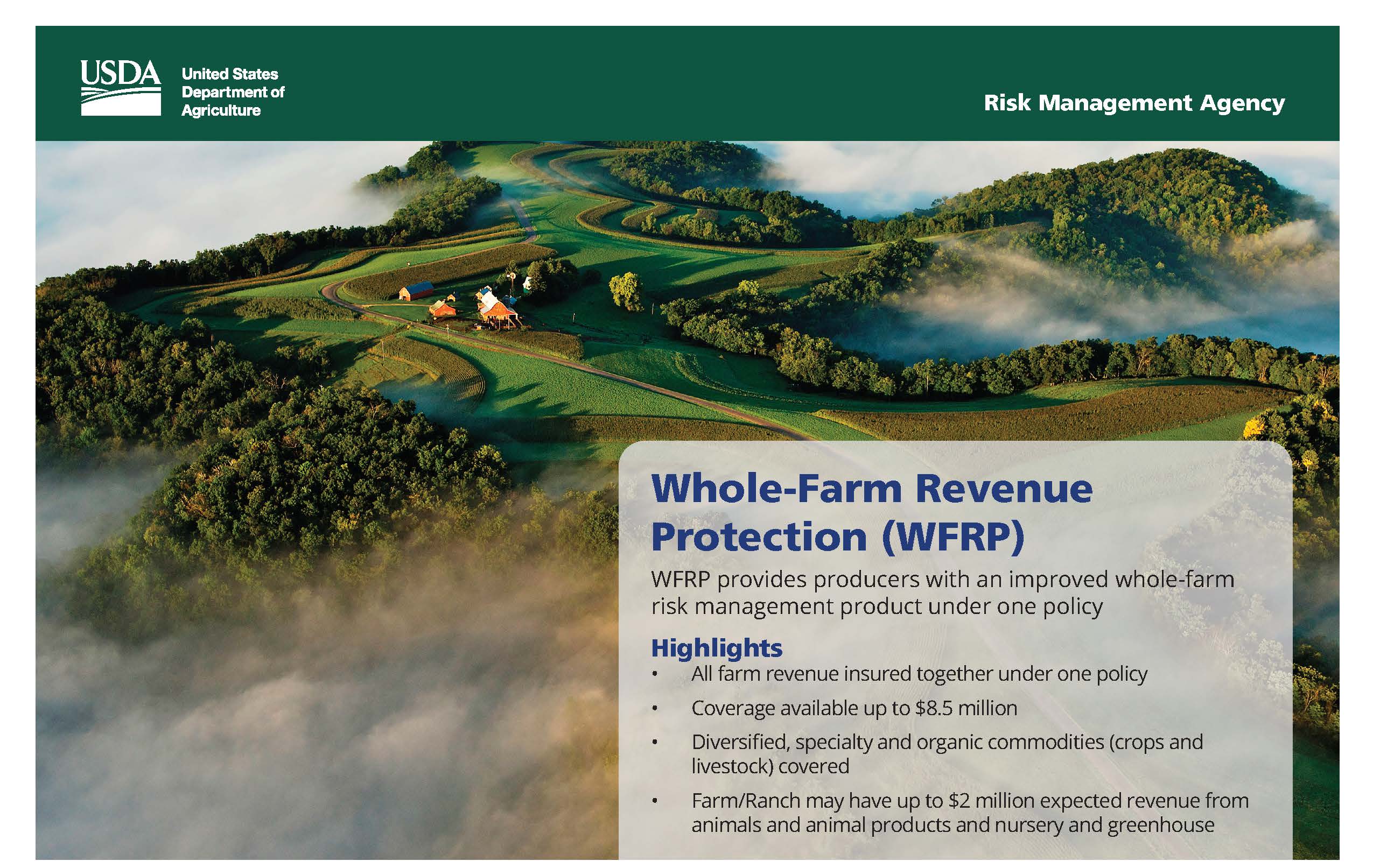 RMA-Whole Farm Revenue Protection (WFRP) infocard