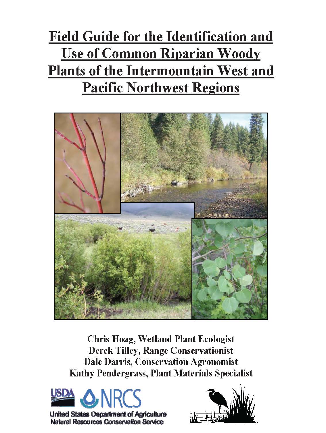 Identification and use of common riparian woody plants