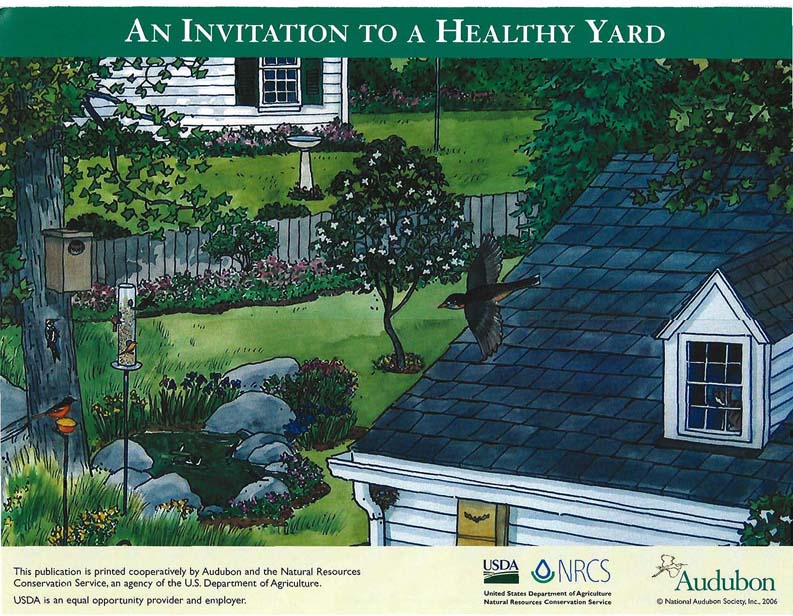An Invitation to a Healthy Yard poster